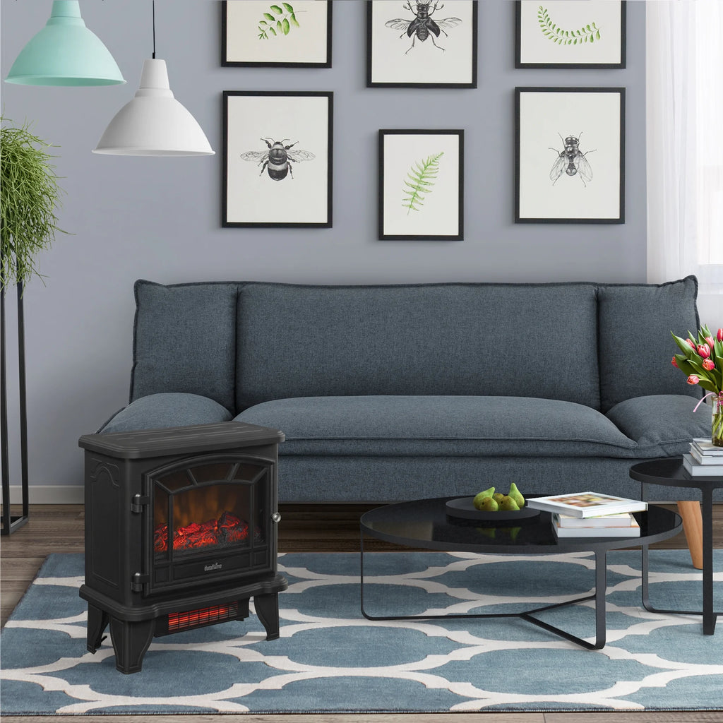 Duraflame Infrared Quartz Electric Fireplace Stove Heater M260