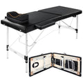 Portable Lash Bed with Eyelash Pillow, Height Adjustable Waterproof Aluminum Frame (Pink) I2470