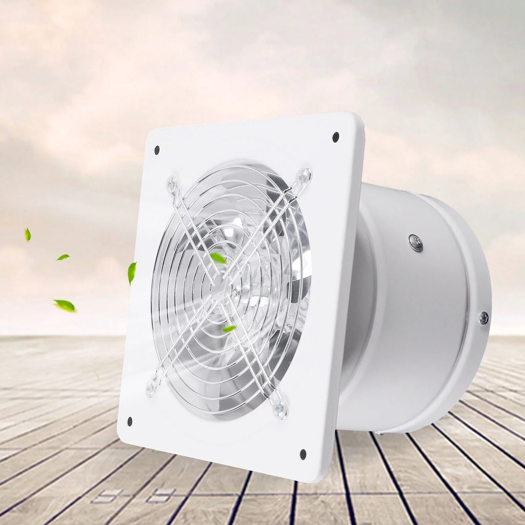 6" Ventilation Extractor Air Circular Blower Wall Mounted Exhaust Fan Bathroom