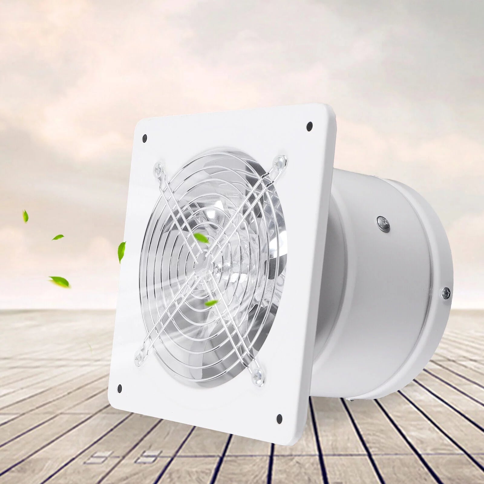 6" Ventilation Extractor Air Circular Blower Wall Mounted Exhaust Fan Bathroom