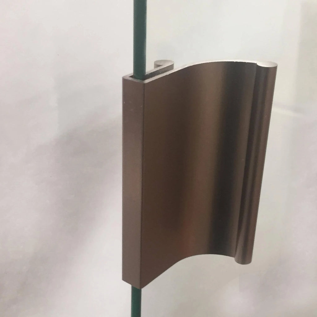 Arizona Shower Door Frameless Sliding Shower Door Oil-Rubbed Bronze A680