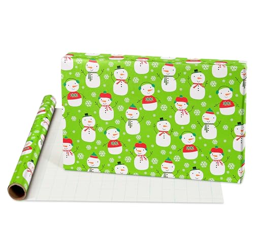 American Greetings Kids Christmas Wrapping Paper Set, 120 sq ft, 4 Rolls with Bows and Tags I837576