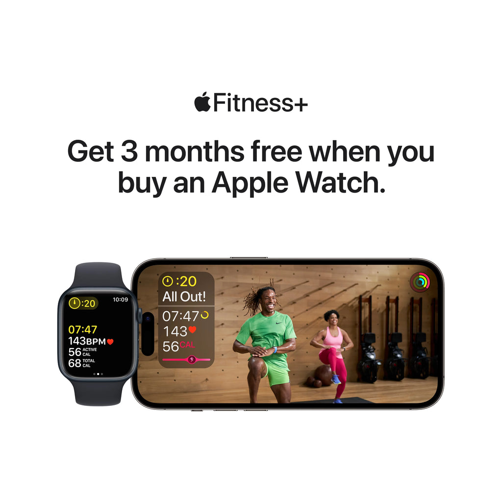 Apple Watch Series 8 GPS + Cellular 41mm Silver Aluminum Case with White Sport Band P313