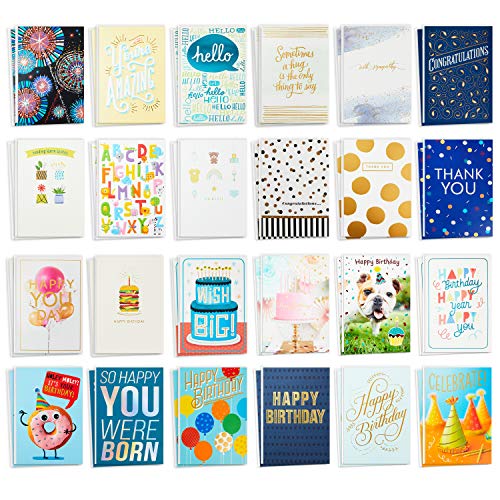 Hallmark Boxed Christmas Card Assortment with Keepsake Box, 48 Cards and Envelopes E229252