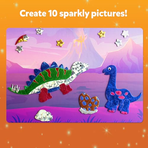 Skillmatics Foil Fun Christmas Ornaments, Mess Free Art Craft Kit for Kids Ages 4-9 S207