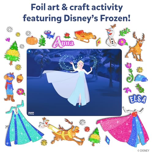 Skillmatics Foil Fun Christmas Ornaments, Mess Free Art Craft Kit for Kids Ages 4-9 S207