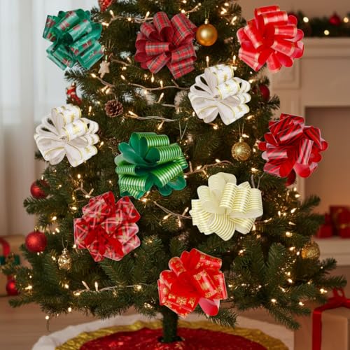 ONTODEX 27PCS Christmas Gift Wrap Bows for Presents B34559