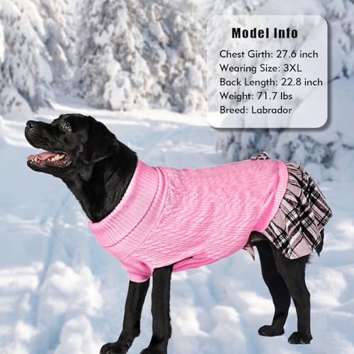 KYEESE Dog Sweater Knitwear with Bowtie for Small Dogs R875009