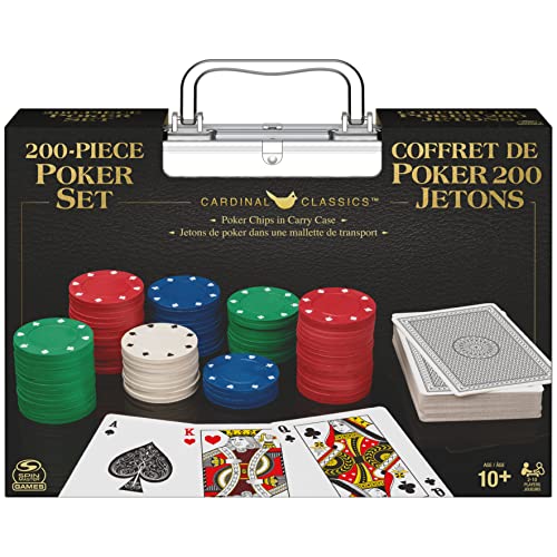 Spin Master Games Cardinal Classics 300-Piece Poker Set with Aluminum Case G10767