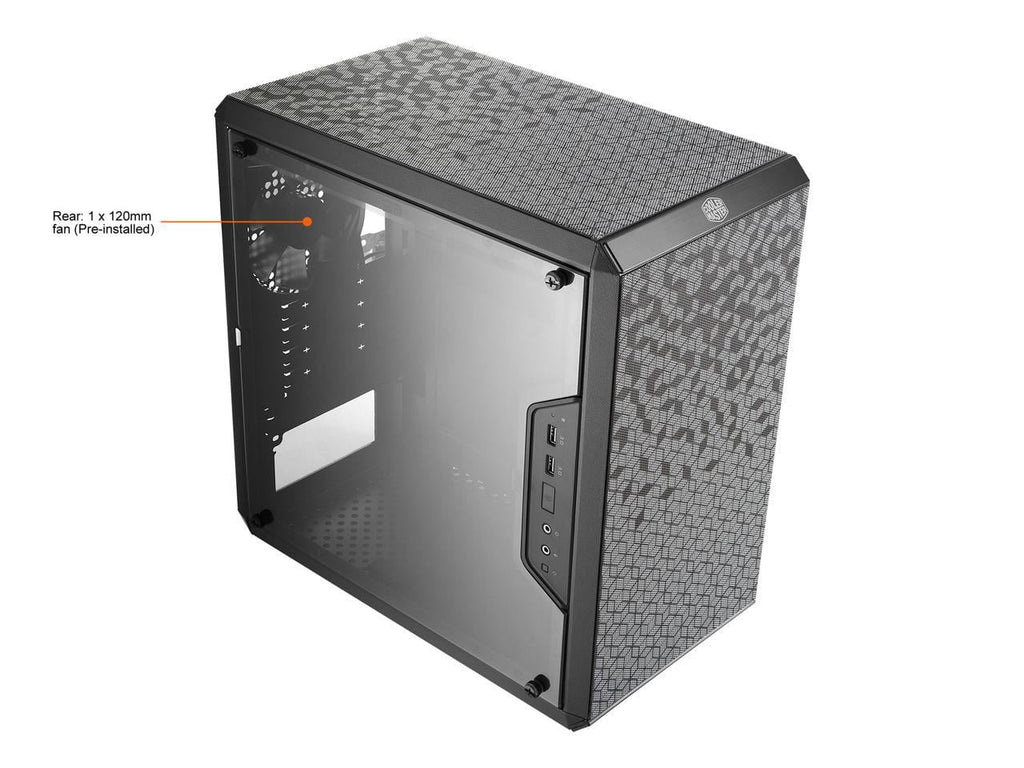 Cooler Master MasterBox Q300L Micro-ATX Tower, Black V6706