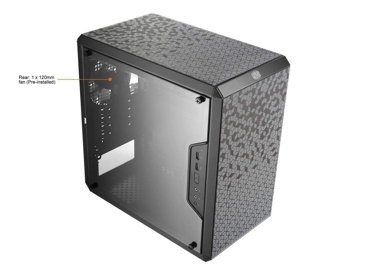 Cooler Master MasterBox Q300L Micro-ATX Tower, Black V6706