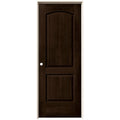 JELD-WEN 30 in. x 80 in. Continental Espresso Stain Right-Hand Molded Composite MDF Single Prehung Interior DOOR, Brown