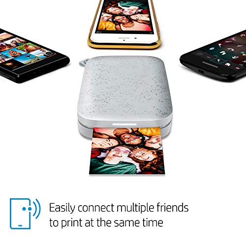 HP Sprocket Portable 2x3 Instant Photo Printer (Luna Pearl) A89391