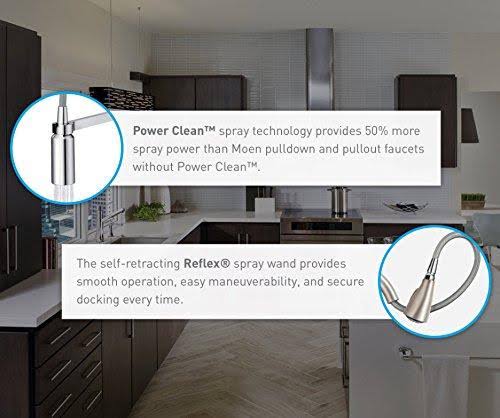 Moen Brantford Oil Rubbed Bronze One-Handle Pulldown Bar Faucet A688333