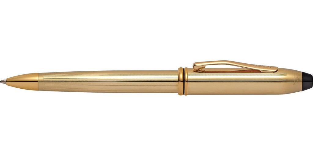 Cross Townsend Ballpoint Pen 10K Gold Filled Z5977
