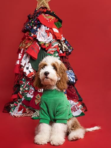 Fitwarm 3 Pack Classic Fleece Dog Sweater for Small Dogs, Medium D613