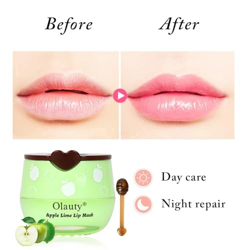 8 PCS Bee Lip Balm Honey Pot Variety Pack - Hydrating Overnight Lip Mask S63536
