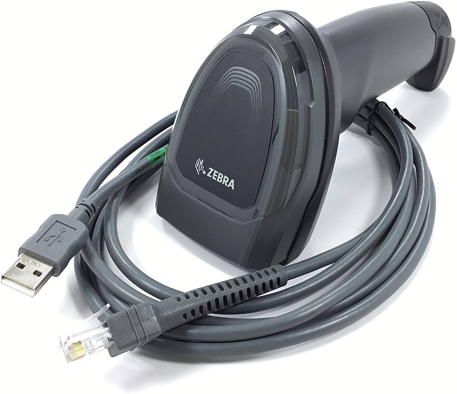 Zebra DS8108 Series Corded Handheld Standard Range Area Imager, Twilight Black