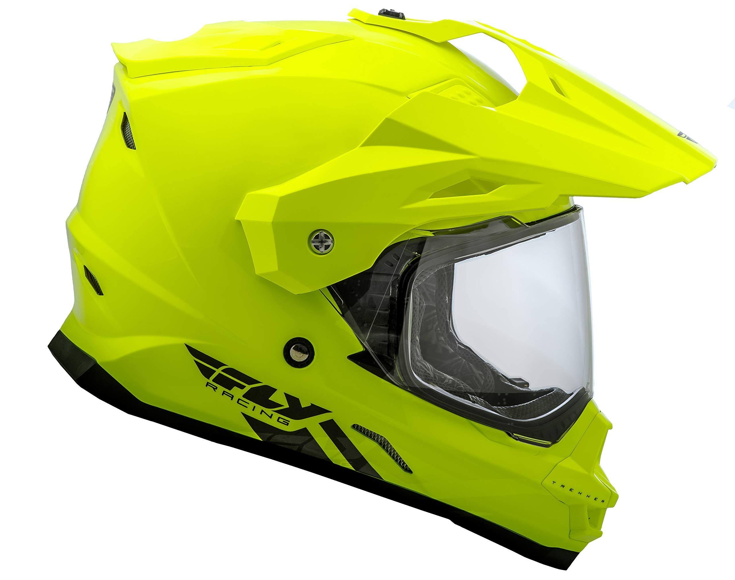 Fly Racing Trekker Solid Helmet Silver K491770