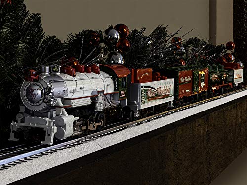 Lionel Winter Wonderland LionChief 5.0 Electric O Gauge Train Set with Bluetooth & Remote H663238