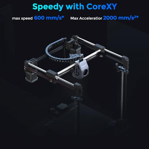 Creality K1C 3D Printer, 600mm/s High-Speed Printing, Carbon Fiber Support B672644