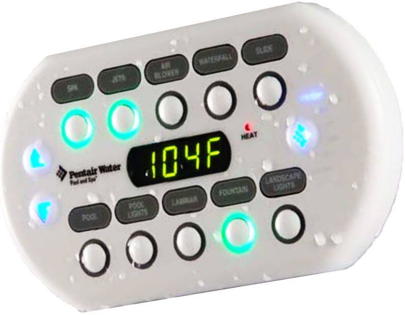 Pentair SpaCommand Spa-Side Remote with 150 ft Cable, White Y965432