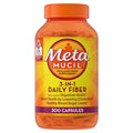 Metamucil, Daily Psyllium Husk Powder Supplement, 3-in-1 Fiber Supplement for Digestive Health, Plant Based Fiber Supplement, 300ct Capsules
