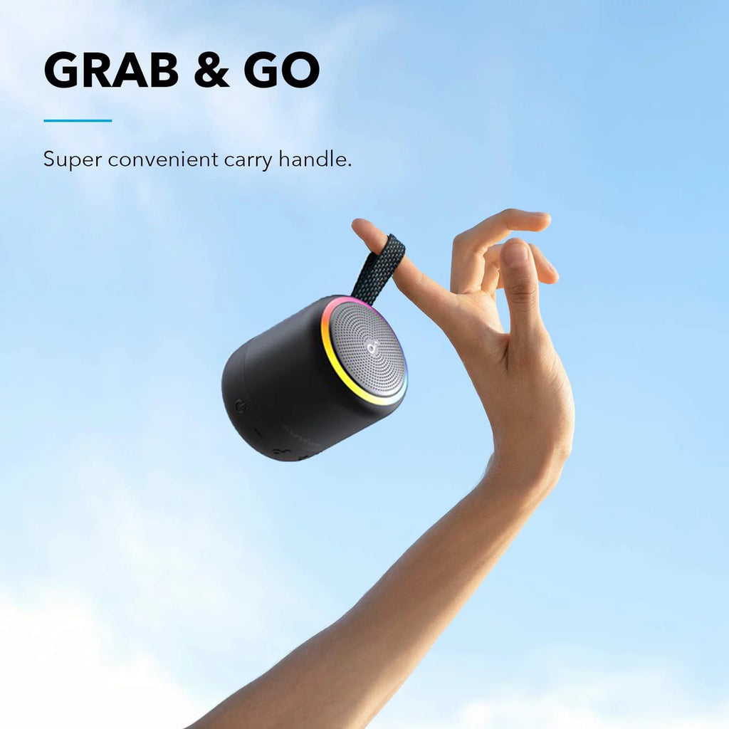 soundcore by Anker Mini 3 Pro Portable Speaker, IPX7 Waterproof P9974