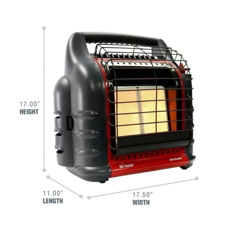 Mr. Heater 18,000 BTU Portable Propane Big Buddy Heater D489