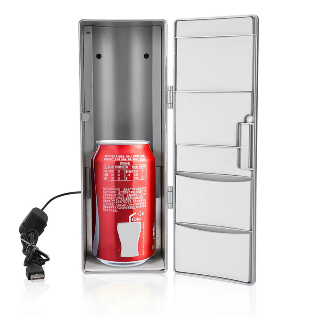 USB Fridge Freezer - Compact Mini Cooler Warmer for Car Travel H258