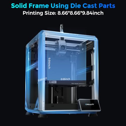 Creality K1C 3D Printer, 600mm/s High-Speed Printing, Carbon Fiber Support B672644