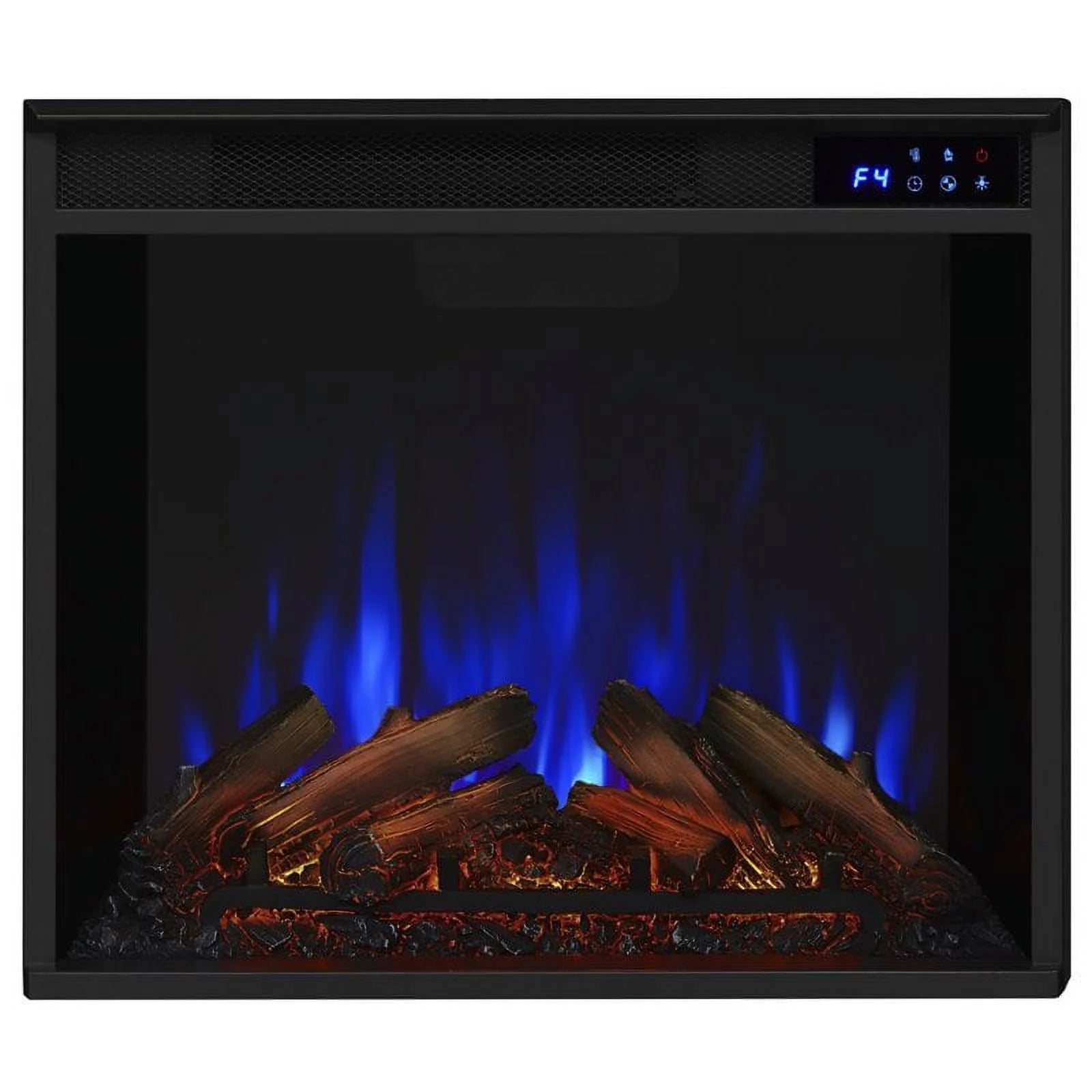 Bowery Hill Traditional Wood Electric Corner Fireplace for TVs up to 50" Oak M8800