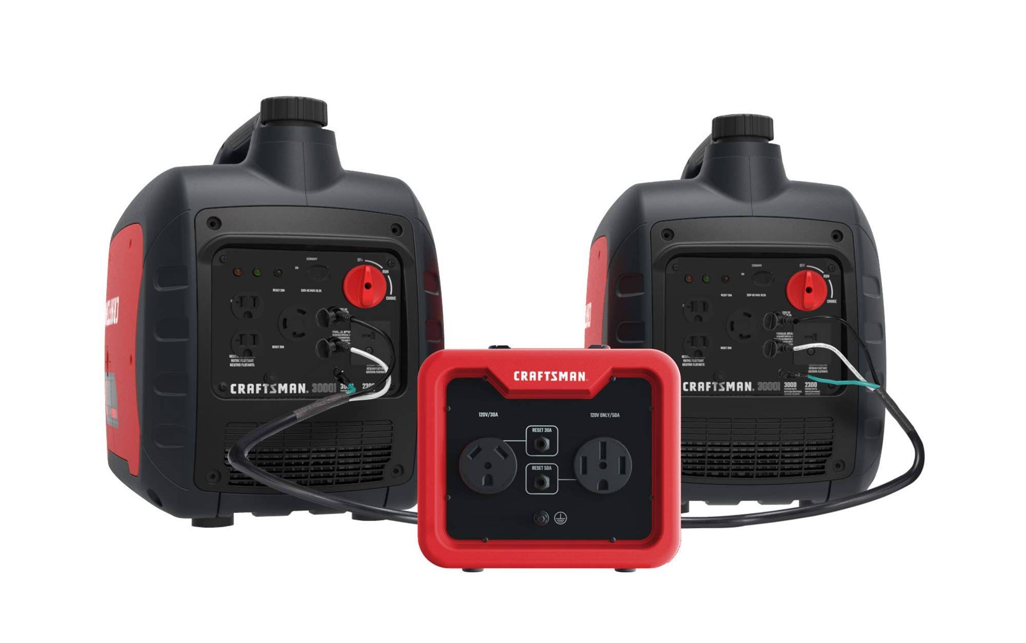Craftsman C0010050 3000 Inverter Parallel Kit, Red, Black - Megean