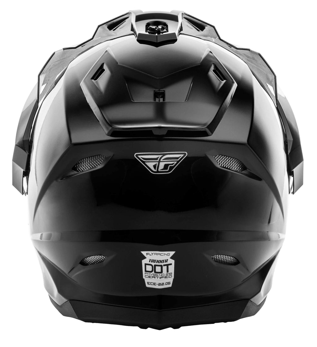 Fly Racing Trekker Solid Helmet Silver K491770