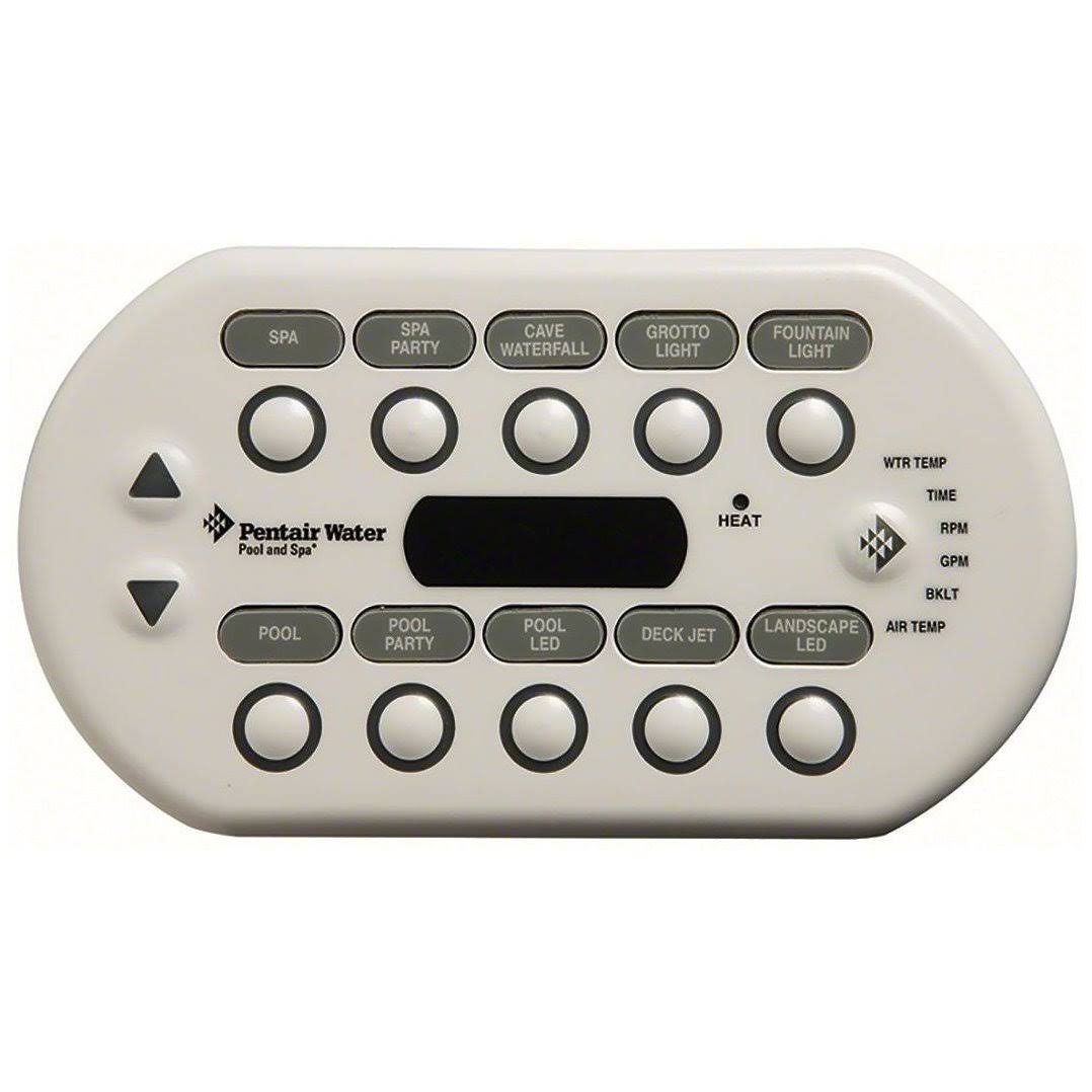 Pentair SpaCommand Spa-Side Remote with 150 ft Cable, White Y965432