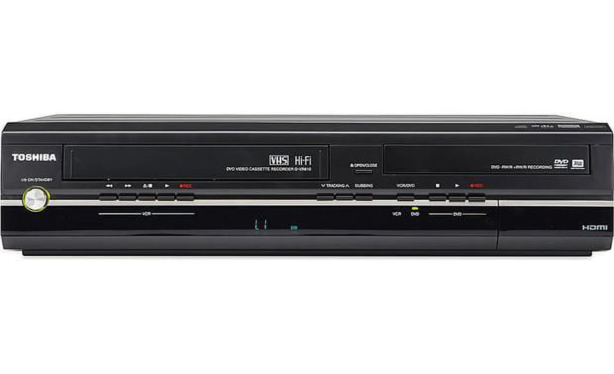Toshiba D-VR610 DVD Recorder / HiFi VCR Combo with HDMI N408