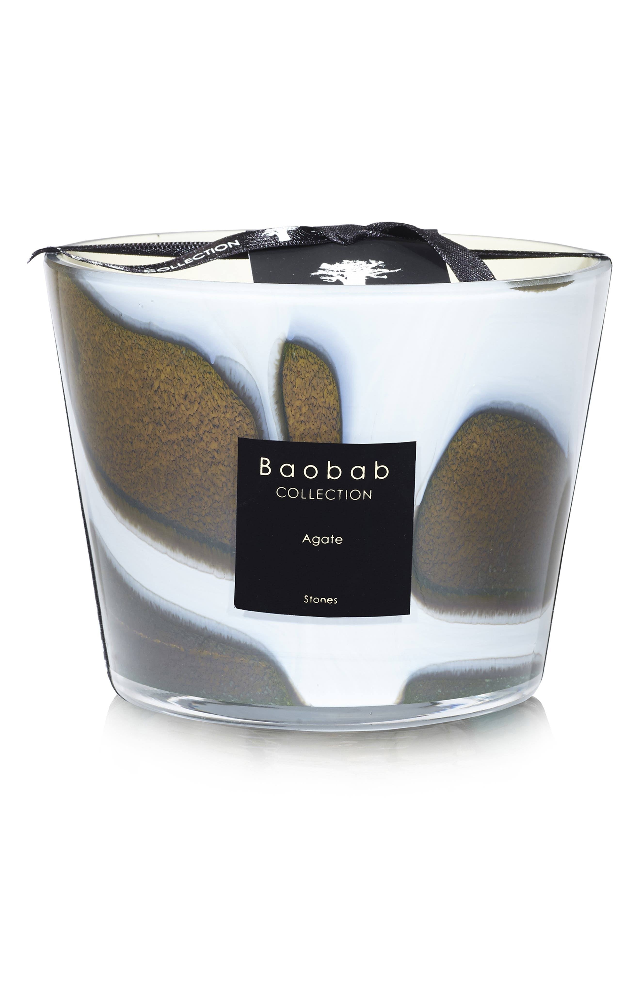 Baobab Collection Stones Agate Candle