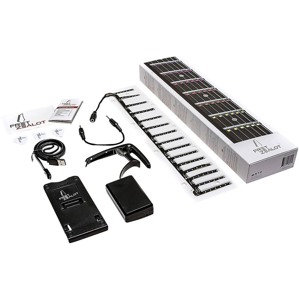 Fret Zealot LED Guitar Instruction 24.75x22 Scale L640