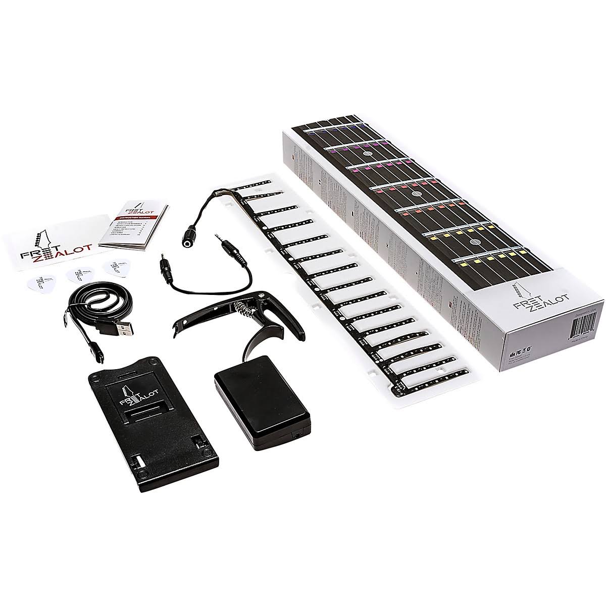 Fret Zealot LED Guitar Instruction 24.75x22 Scale L640