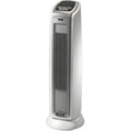 Lasko 5775 Electric 1500W Ceramic Space Heater Tower with Thermostat and Auto-Off Timer for Bedroom and Indoor Home Office Use, - Avayadevconnect