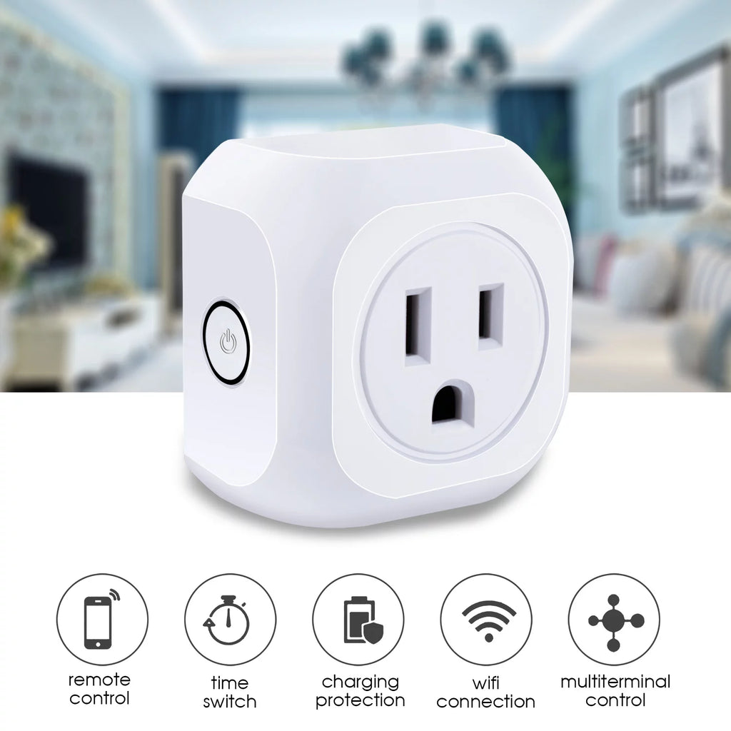 Kootion Smart Plug 3 Pack WiFi Mini Outlets, Works with Google Assistant B7478
