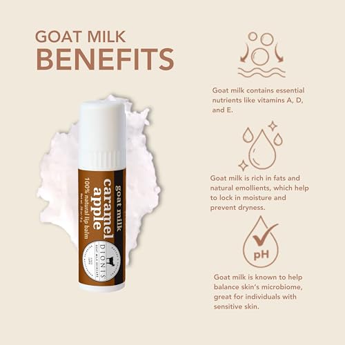 Dionis Goat Milk Lip Balm Ornament 6-Piece Variety Pack S6767