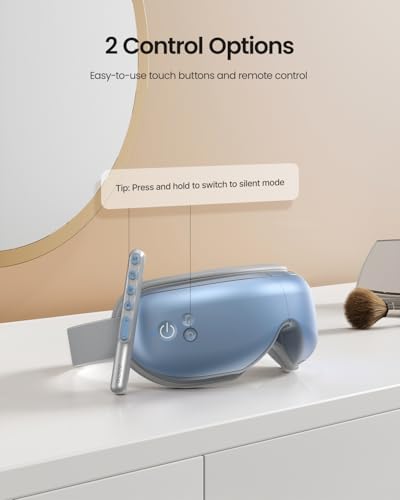 RENPHO Eye Massager with Heat and Compression, Eyeris 1 Sleep Mask R9979