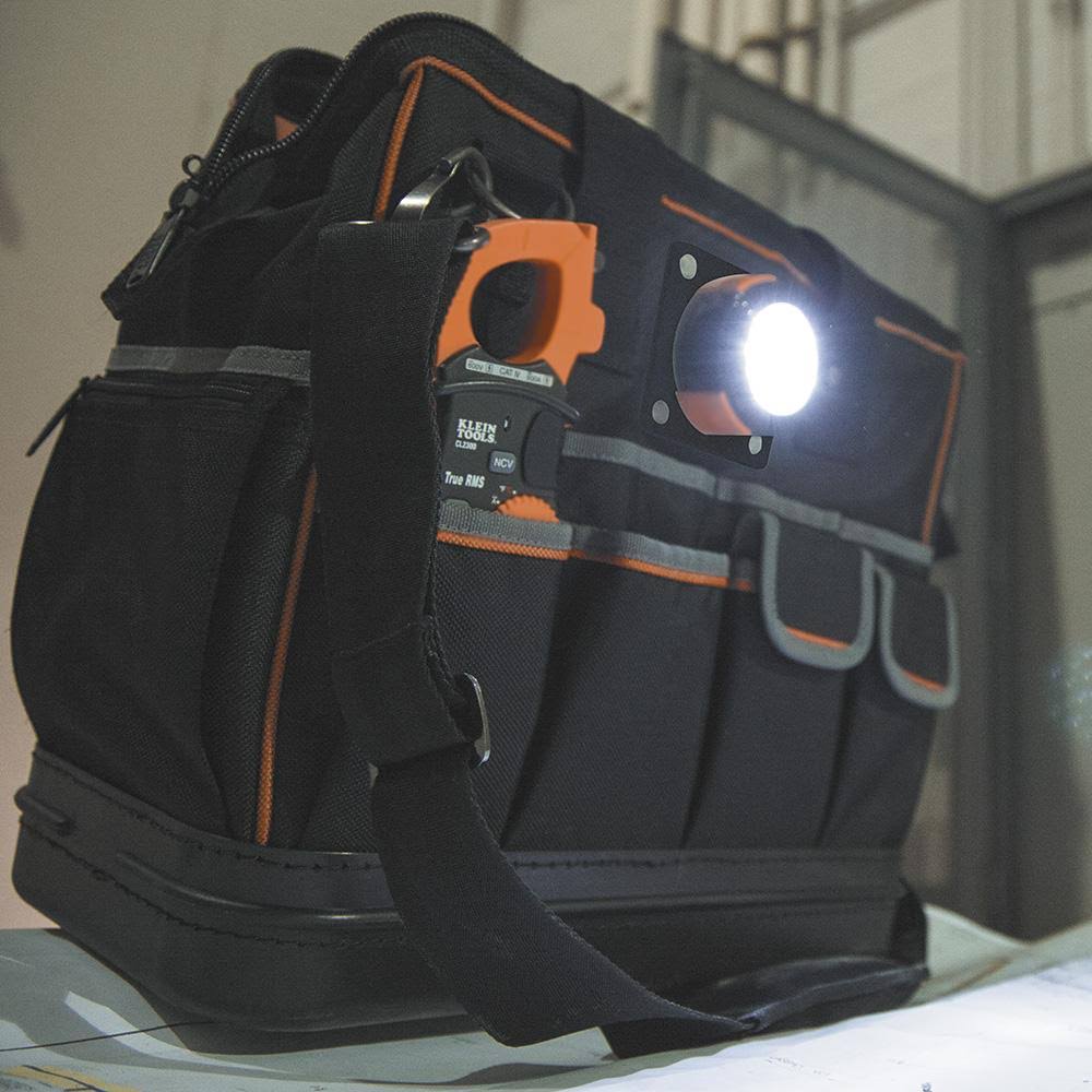Klein Tools 55431 TRADESMAN Pro Lighted Tool Bag W7280