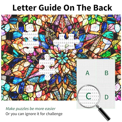 Jigsaw Puzzles for Adults 1000 Pieces Christmas Snowman with Poster E2938