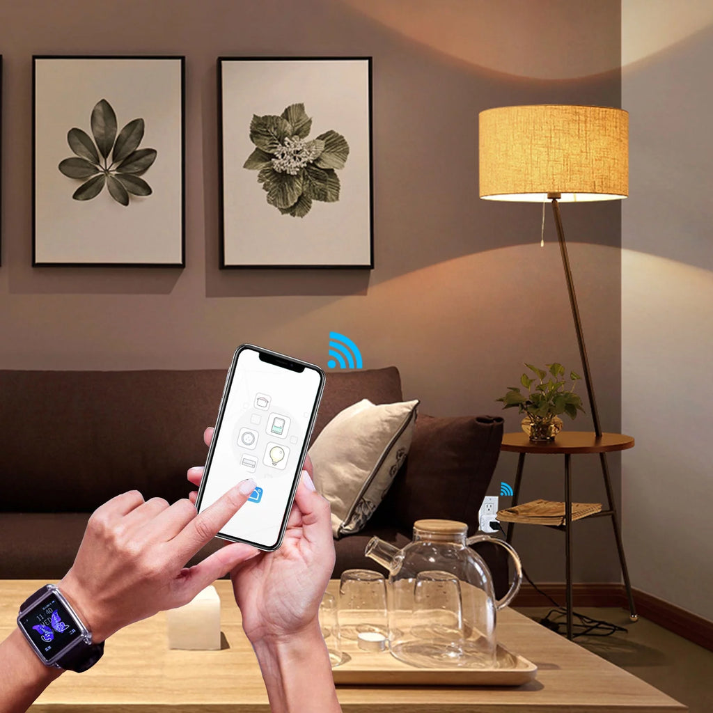Kootion Smart Plug 3 Pack WiFi Mini Outlets, Works with Google Assistant B7478