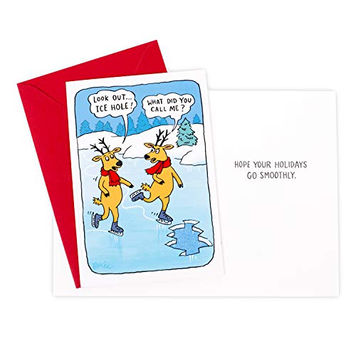 Hallmark Shoebox Funny Christmas Cards, 24 Cards with Envelopes K37358