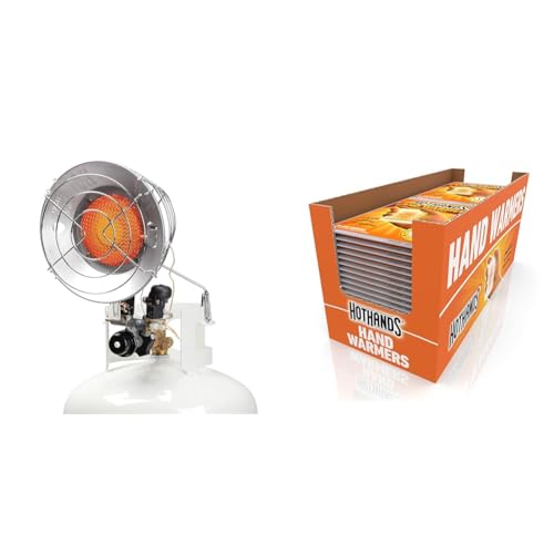 15,000 BTU Portable Propane Radiant Heater, Grey/Silver N740