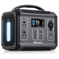 NinjaBatt Portable Power Station 280Wh Backup Lithium battery, 110V/300W Pure Sine Wave AC Outlets, 60W PD 3.0 USB-C u0026 2 USB