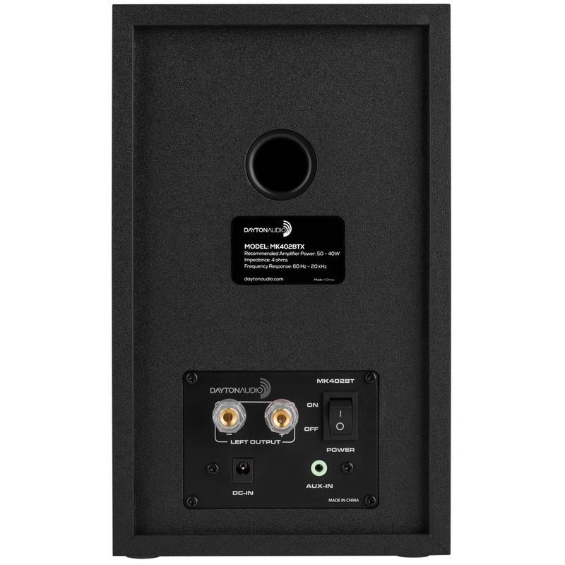 Dayton Audio MK402BTX Powered Bluetooth Bookshelf Speakers R8388